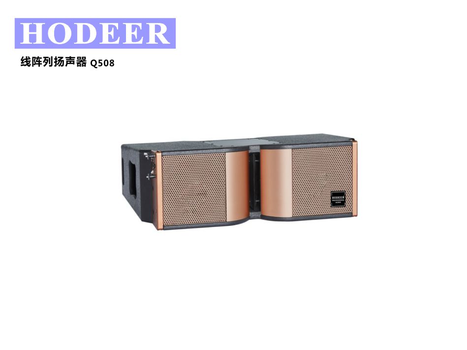 Q508 全频线阵列扬声器