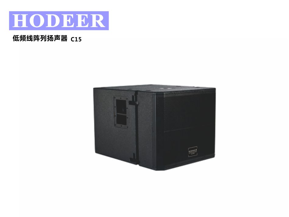 C15  低频线性阵列扬声器